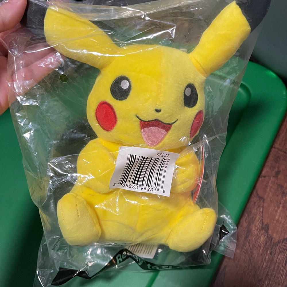 Pokemon Pikachu Yellow Plush Toy